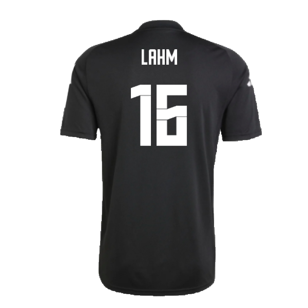 2024-2025 Germany Pre-Match Shirt (Black) (Lahm 16)