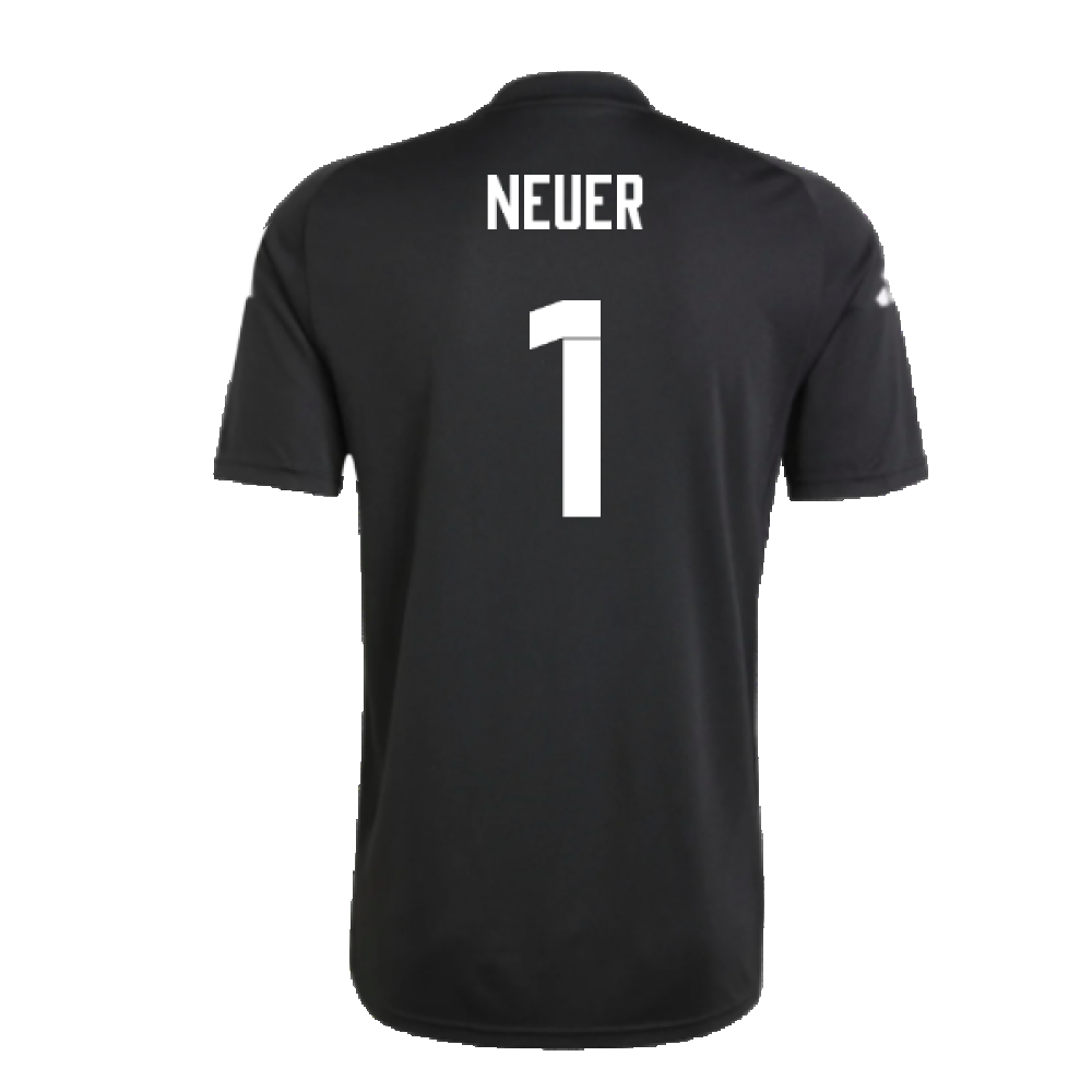 2024-2025 Germany Pre-Match Shirt (Black) (Neuer 1)