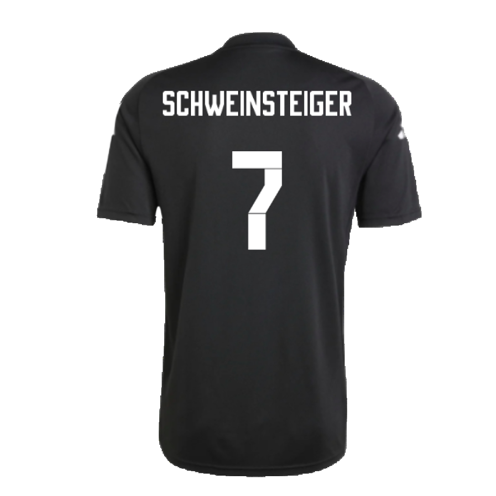 2024-2025 Germany Pre-Match Shirt (Black) (Schweinsteiger 7)