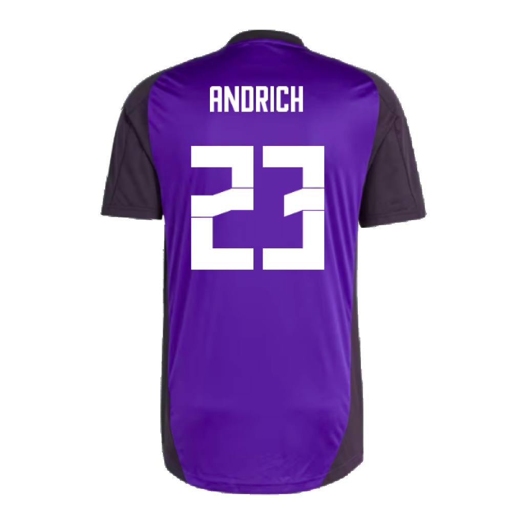 2024-2025 Germany Training Jersey (Purple) (Andrich 23)