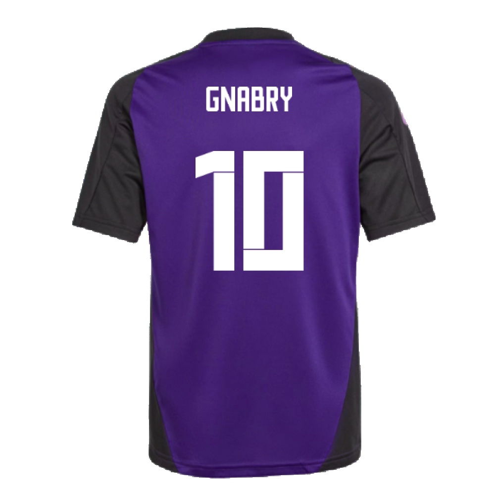 2024-2025 Germany Training Jersey (Purple) - Kids (Gnabry 10)