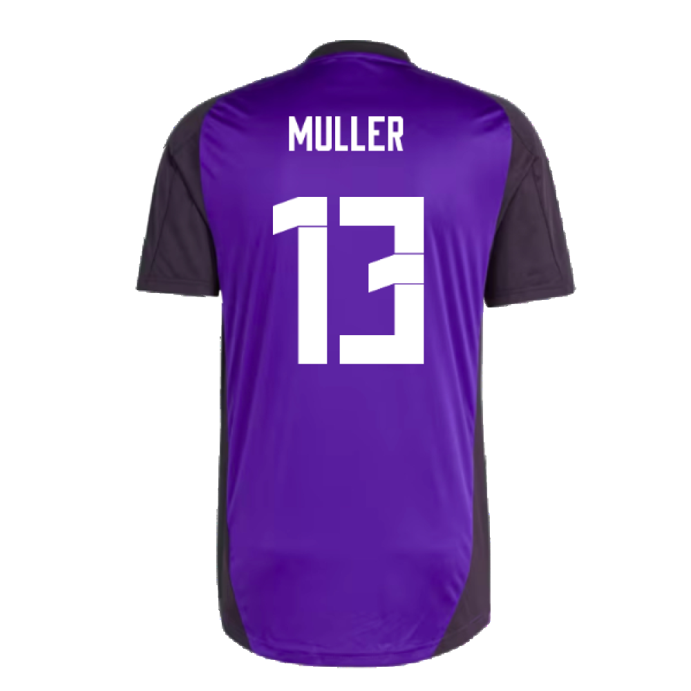 2024-2025 Germany Training Jersey (Purple) (Muller 13)