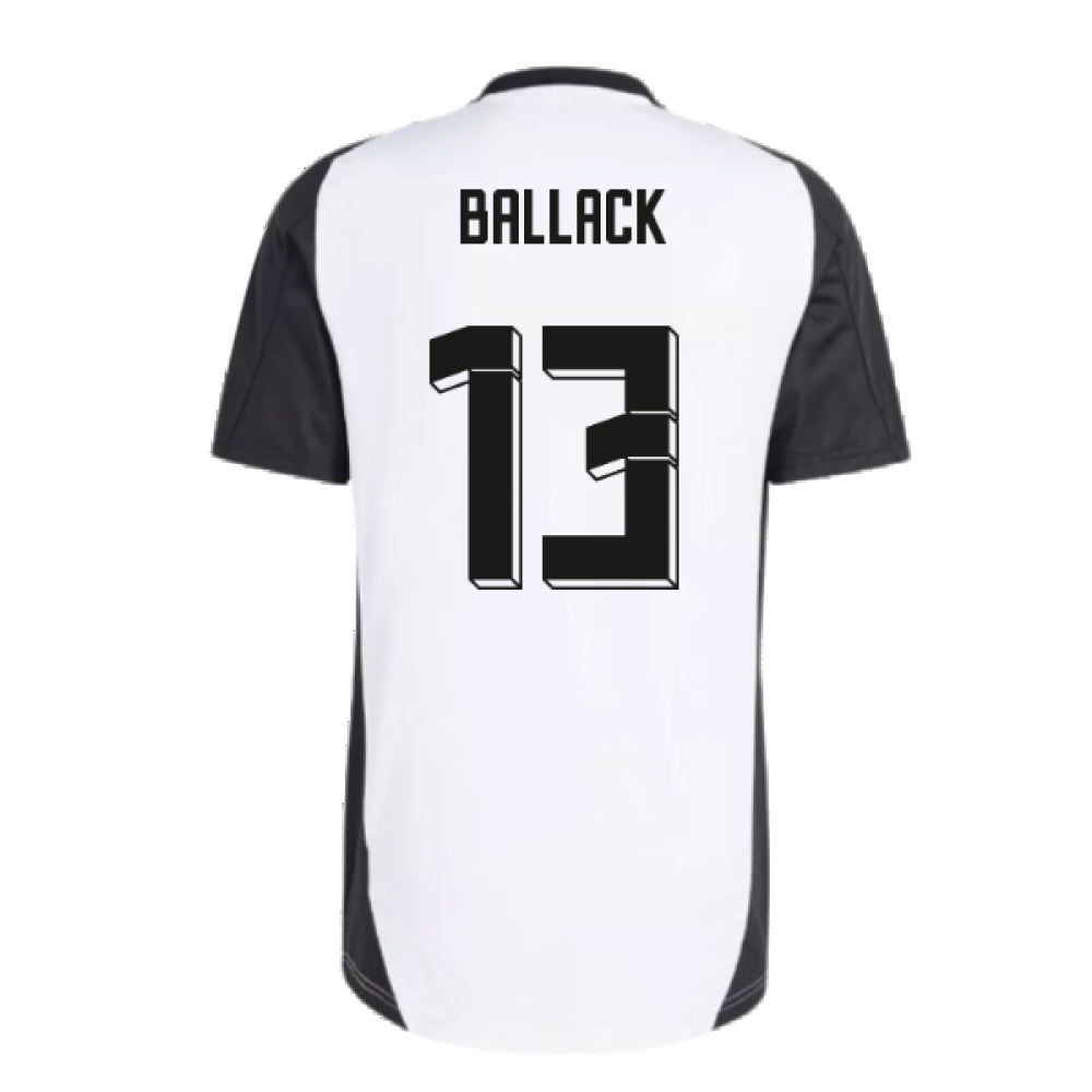 2024-2025 Germany Training Jersey (White) (Ballack 13)