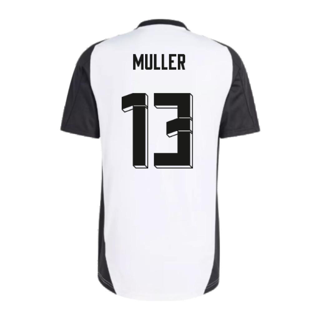 2024-2025 Germany Training Jersey (White) (Muller 13)