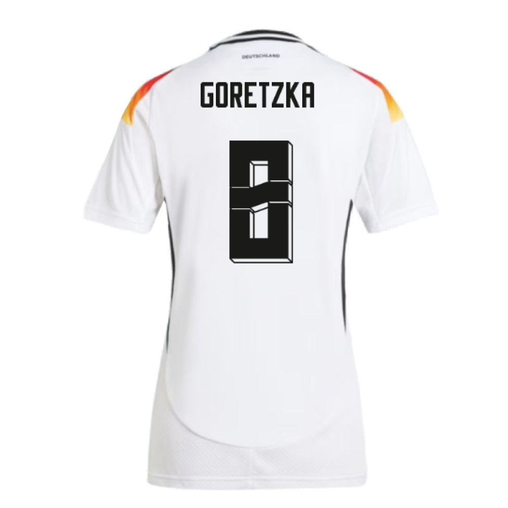 2024-2025 Germany Womens Home Shirt W2 (Ladies) (Goretzka 8)