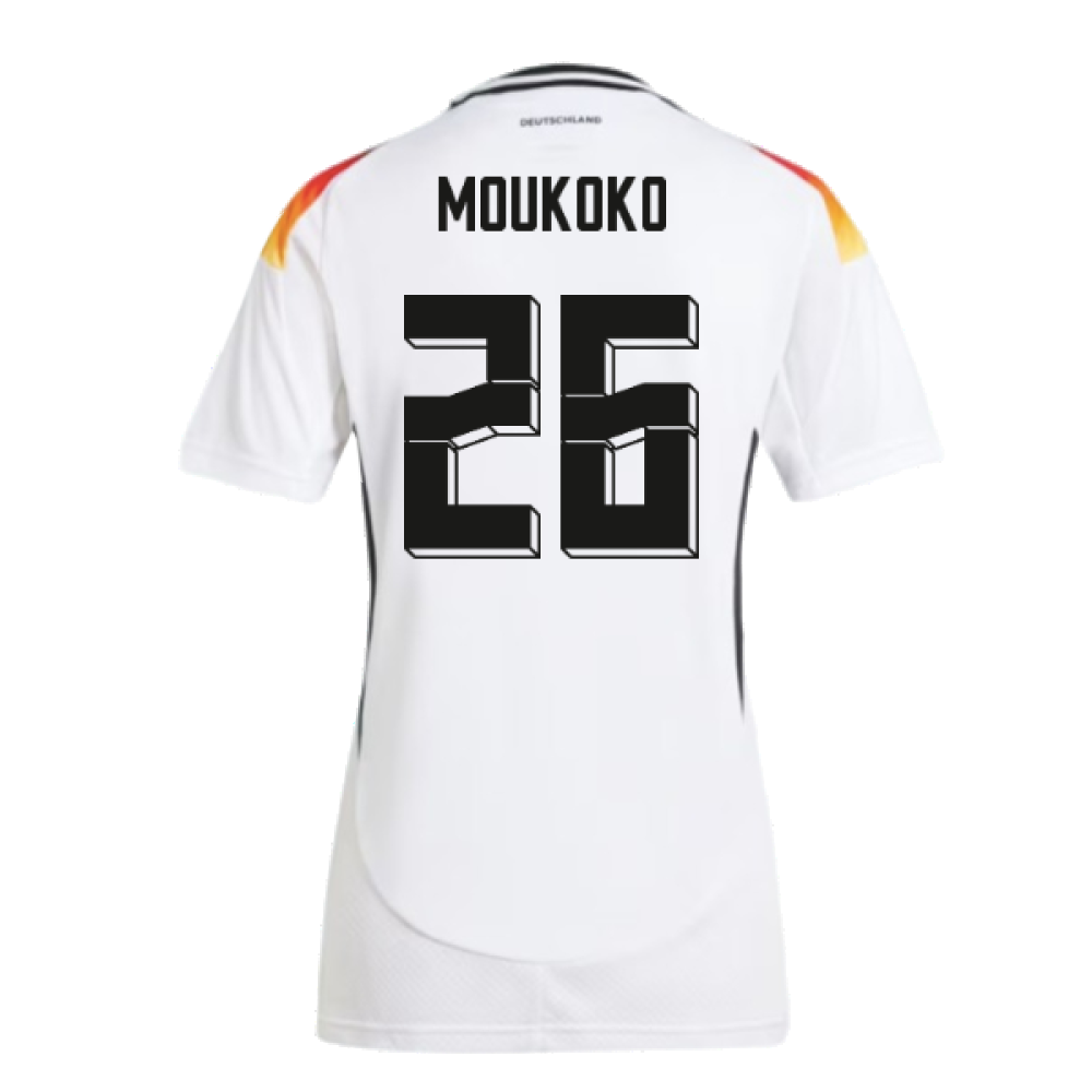 2024-2025 Germany Womens Home Shirt W2 (Ladies) (Moukoko 26)