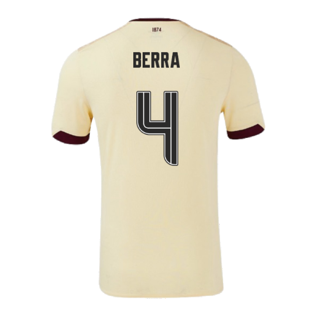 2024-2025 Hearts Away Shirt (Kids) (Berra 4)