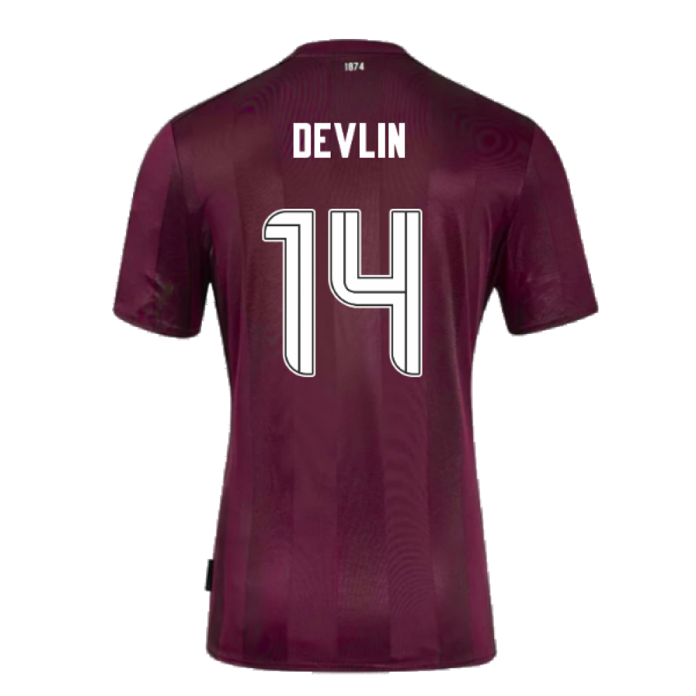 2024-2025 Hearts Home Shirt (Kids) (Devlin 14)