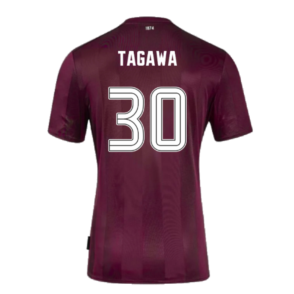 2024-2025 Hearts Home Shirt (Tagawa 30)