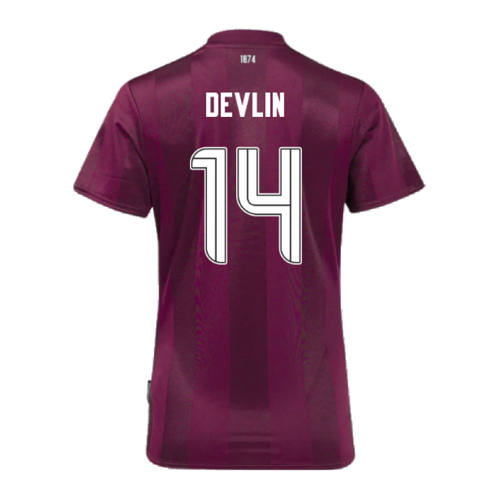 2024-2025 Hearts Home Shirt (Womens) (Devlin 14)