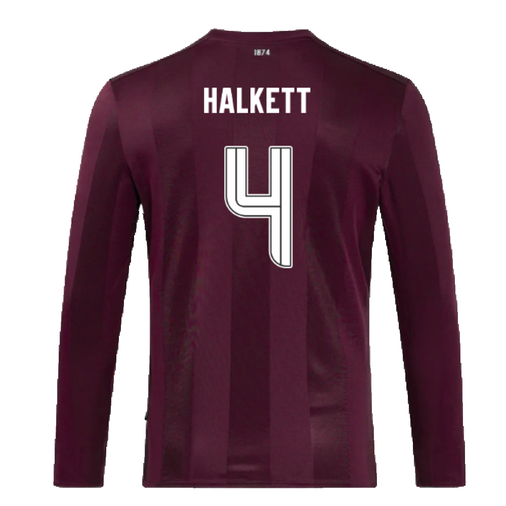 2024-2025 Hearts Long Sleeve Home Shirt (Halkett 4)