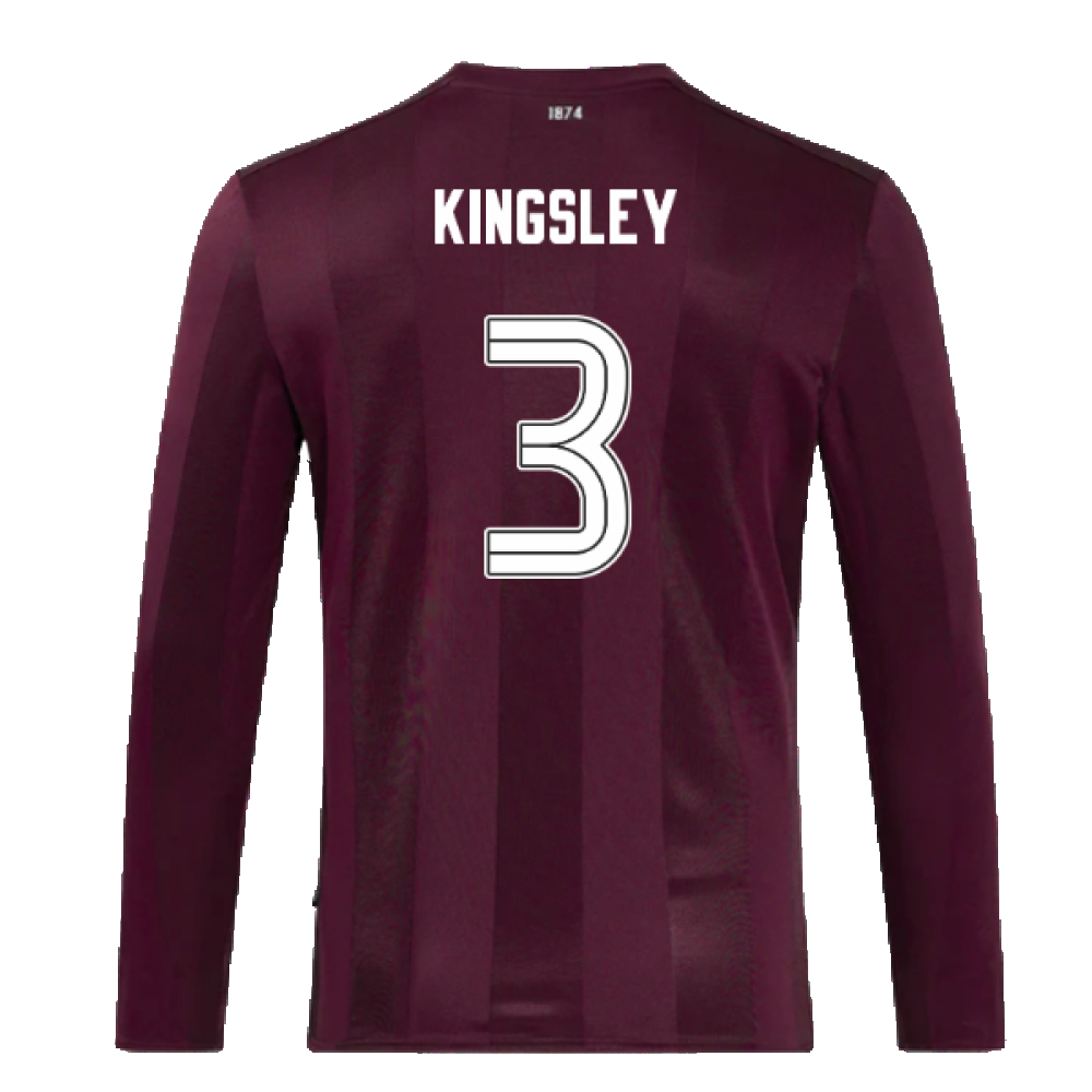 2024-2025 Hearts Long Sleeve Home Shirt (Kingsley 3)