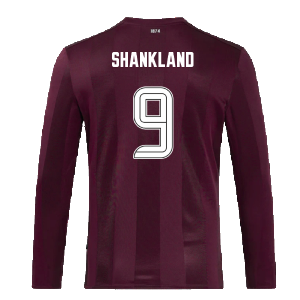 2024-2025 Hearts Long Sleeve Home Shirt (Shankland 9)