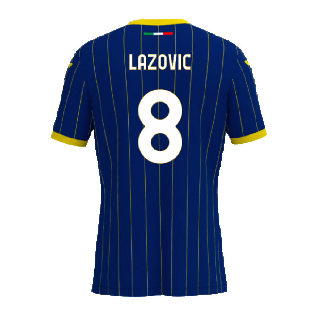2024-2025 Hellas Verona Home Replica Shirt (Lazovic 8)