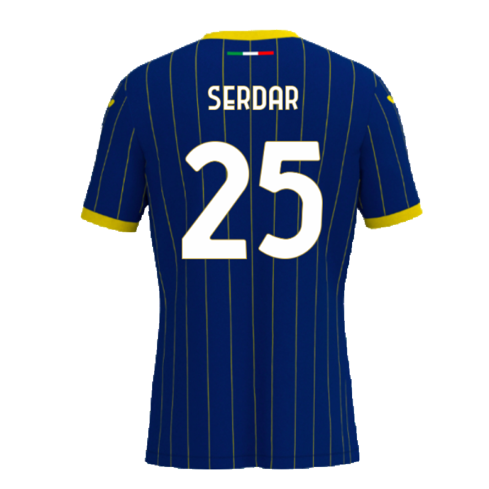 2024-2025 Hellas Verona Home Replica Shirt (Serdar 25)