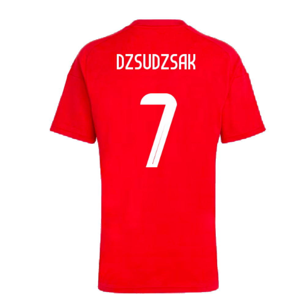 2024-2025 Hungary Home FAN Shirt (DZSUDZSAK 7)