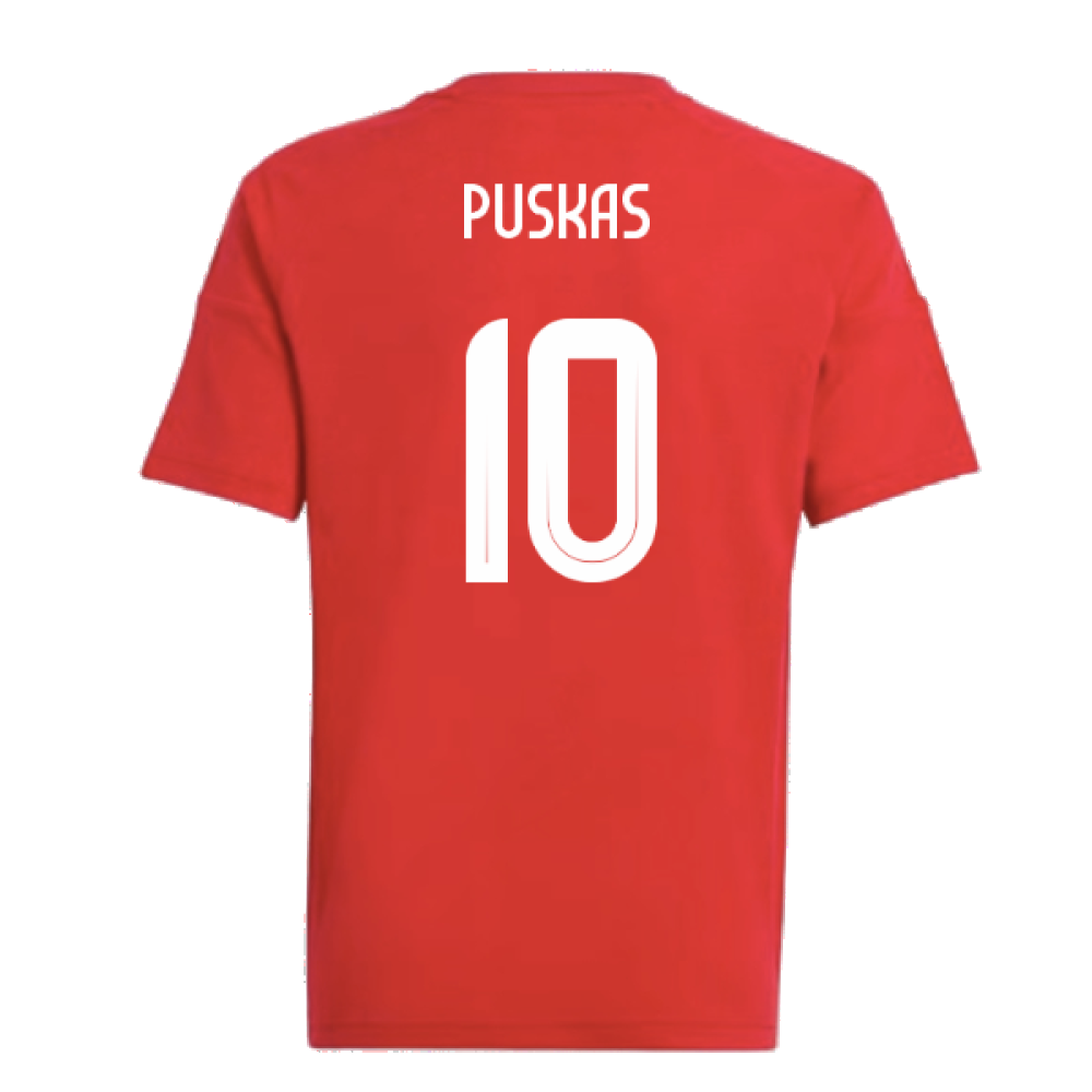 2024-2025 Hungary Home FAN Shirt (Kids) (PUSKAS 10)