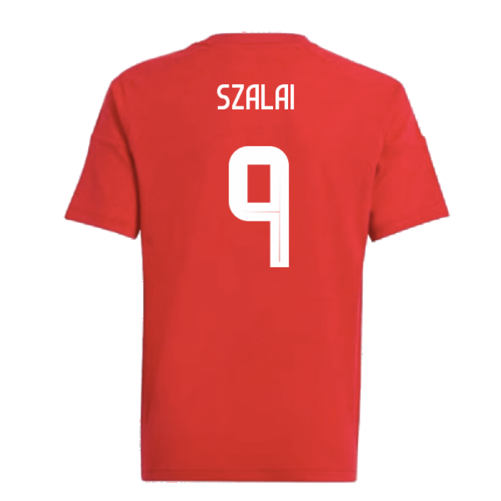 2024-2025 Hungary Home FAN Shirt (Kids) (SZALAI 9)