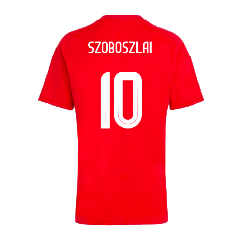 2024-2025 Hungary Home FAN Shirt (SZOBOSZLAI 10)