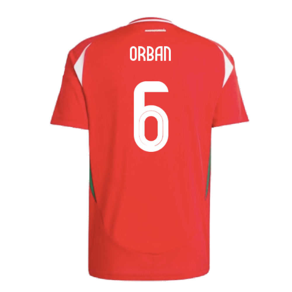 2024-2025 Hungary Home Shirt (ORBAN 6)