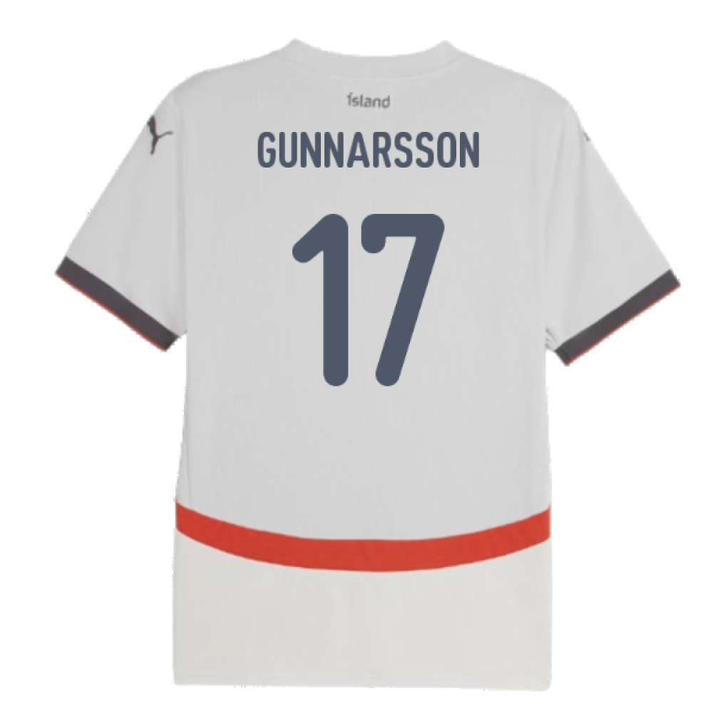 2024-2025 Iceland Away Shirt (Gunnarsson 17)