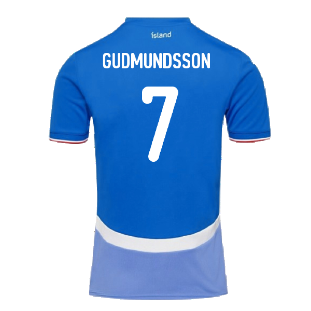 2024-2025 Iceland Home Shirt (Gudmundsson 7)