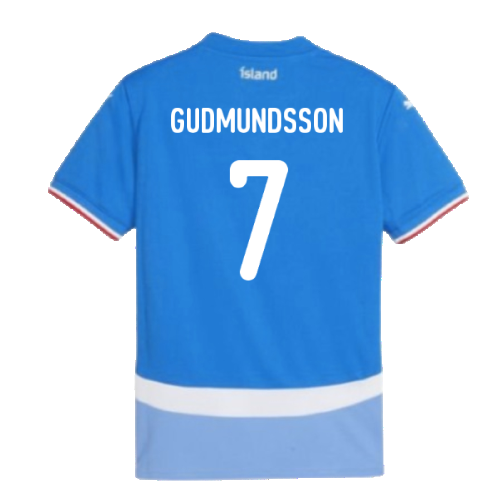 2024-2025 Iceland Home Shirt (Kids) (Gudmundsson 7)