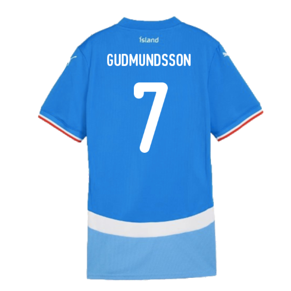 2024-2025 Iceland Home Shirt (Ladies) (Gudmundsson 7)