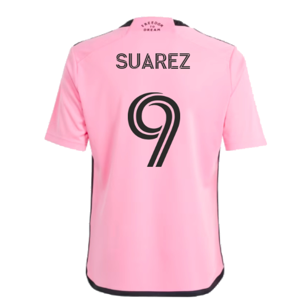 2024-2025 Inter Miami Home Shirt (Kids) (Suarez 9)