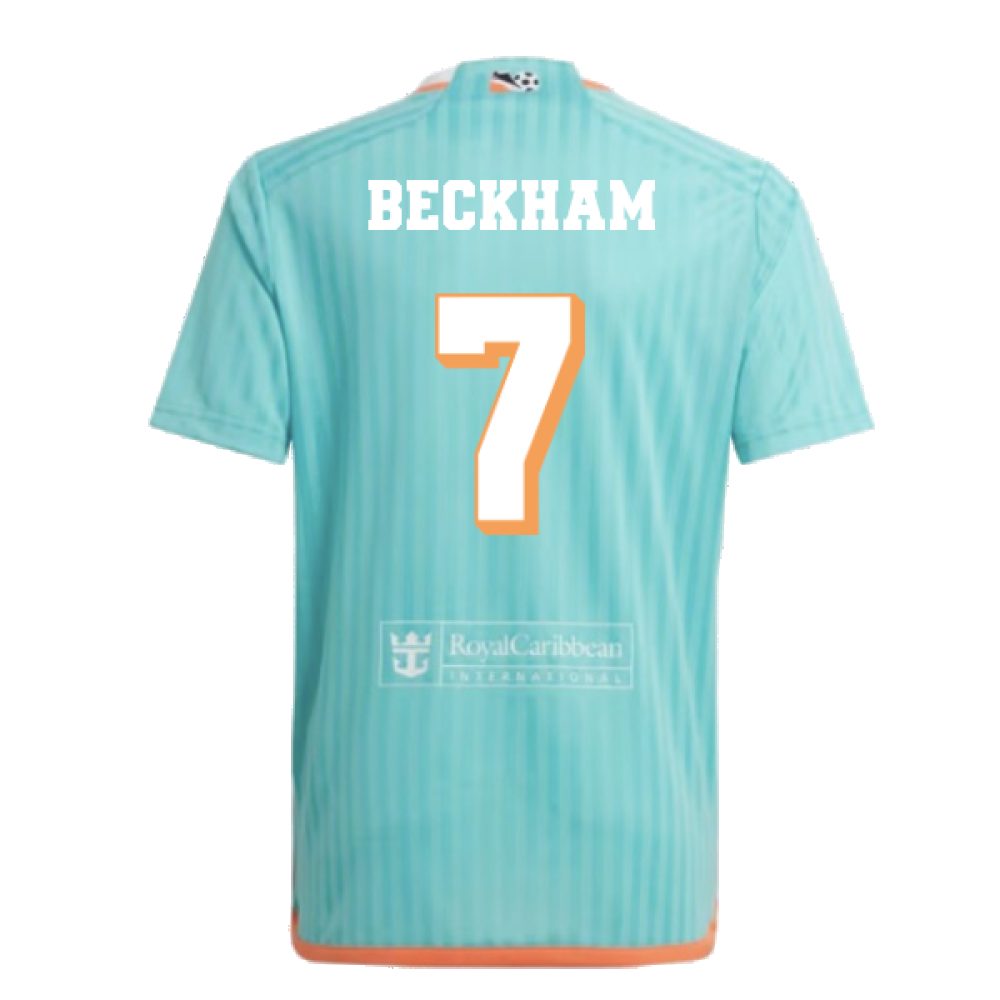 2024-2025 Inter Miami Third Shirt (Kids) (Beckham 7)