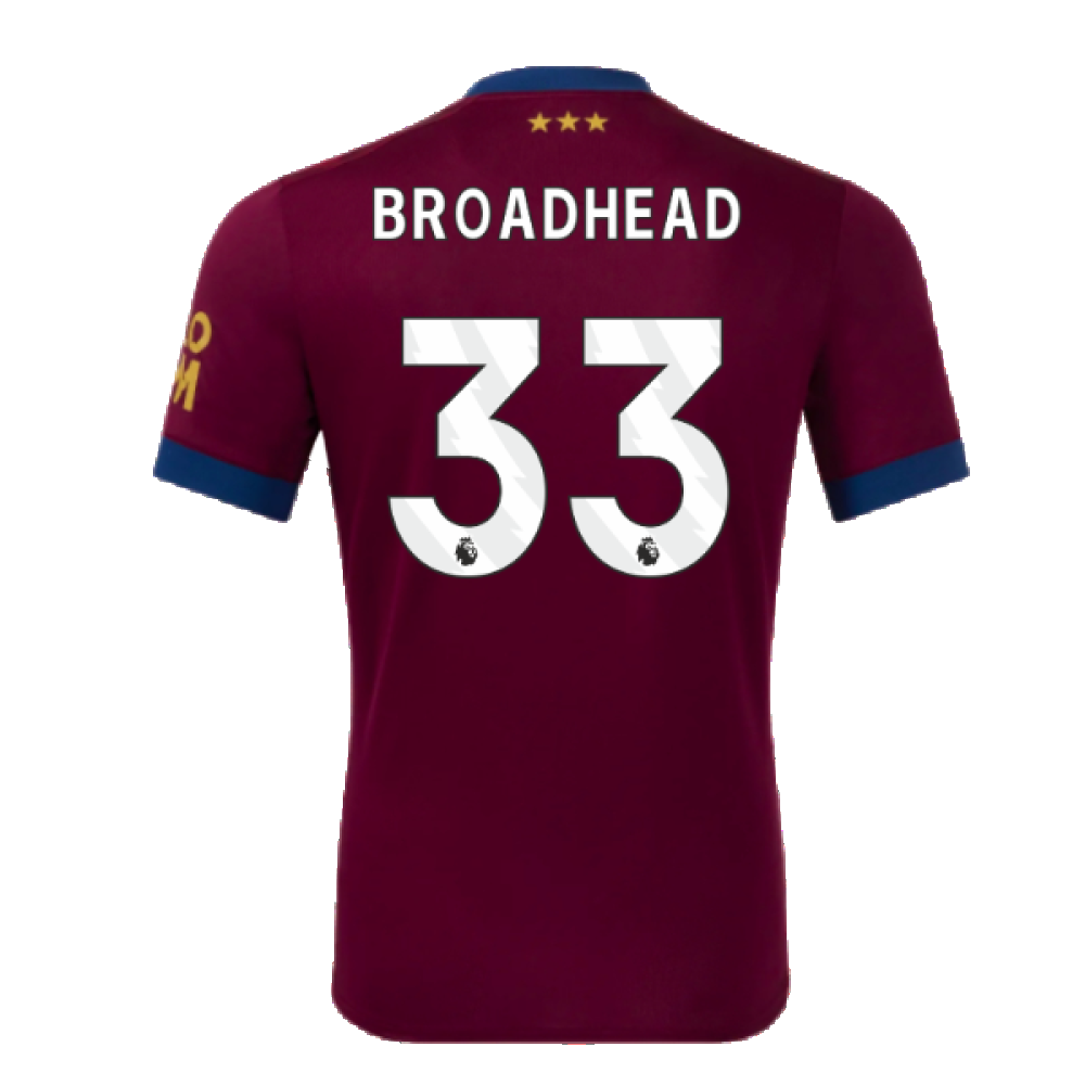 2024-2025 Ipswich Town Away Shirt (Kids) (Broadhead 33)