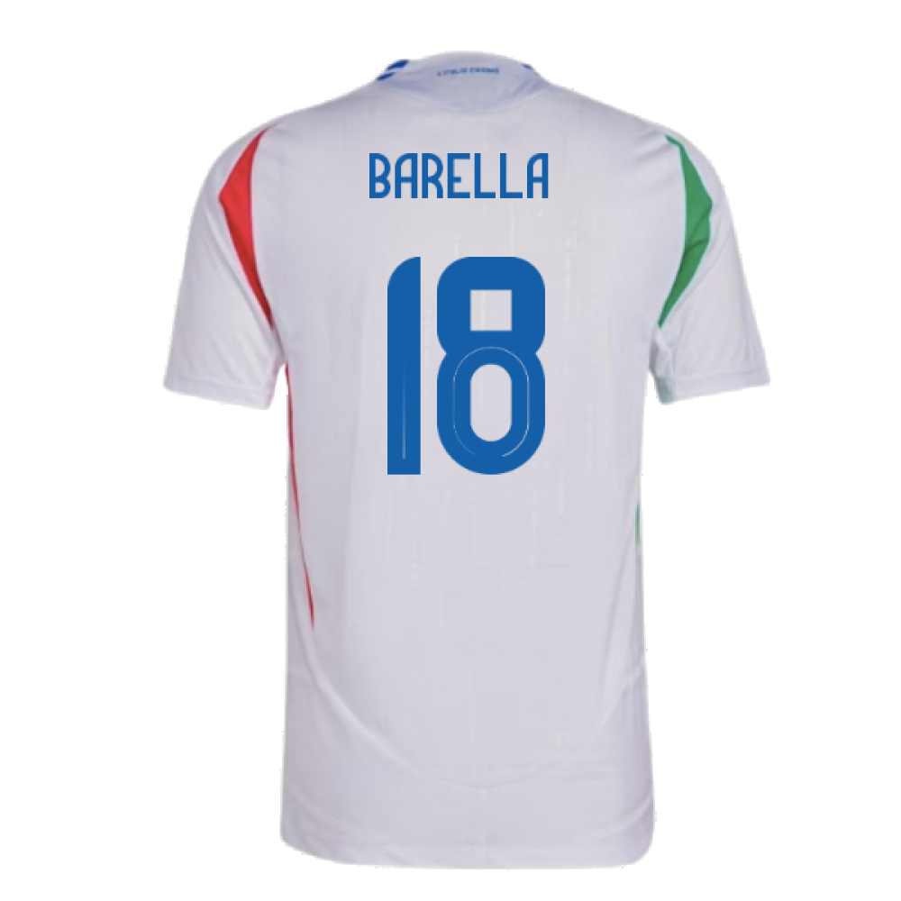 2024-2025 Italy Authentic Away Shirt (BARELLA 18)