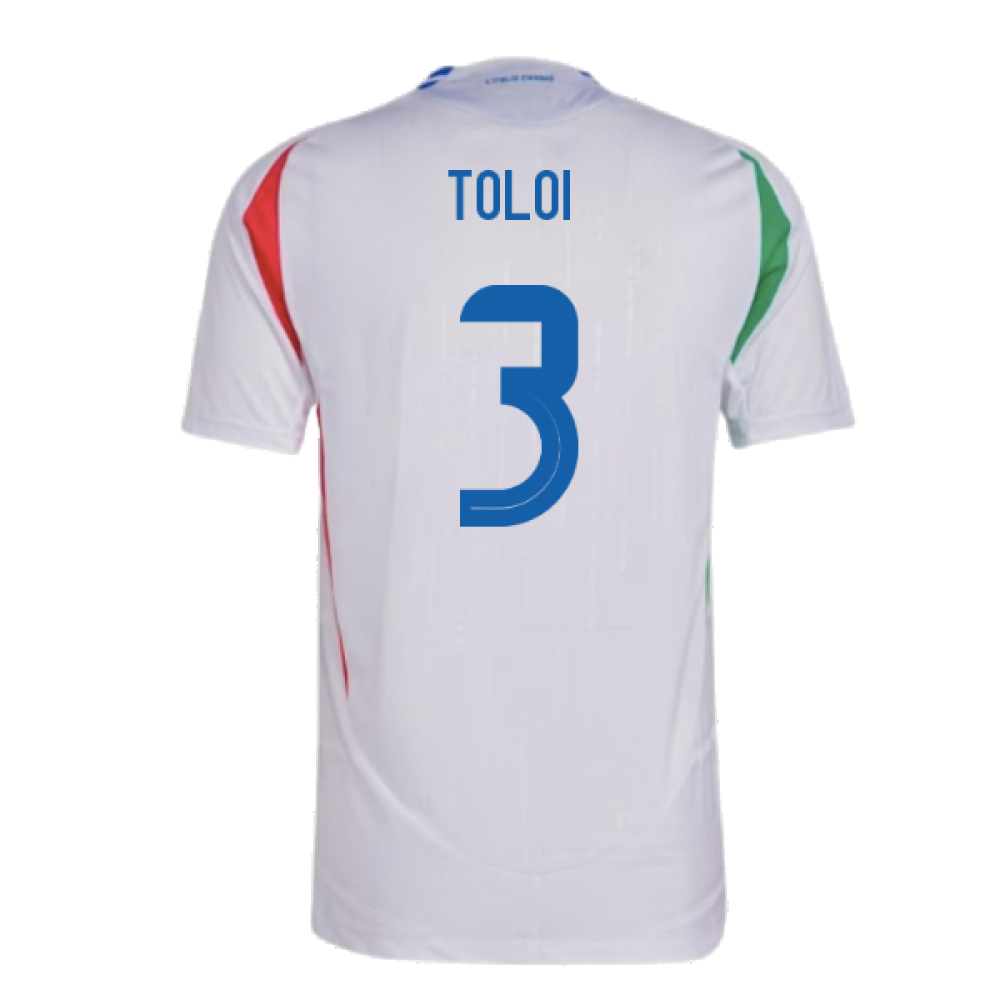 2024-2025 Italy Authentic Away Shirt (TOLOI 3)