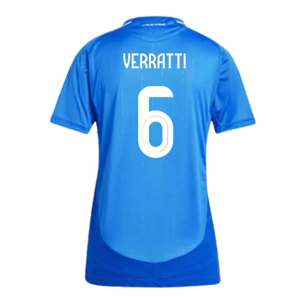 2024-2025 Italy Authentic Home Shirt (Ladies) (VERRATTI 6)