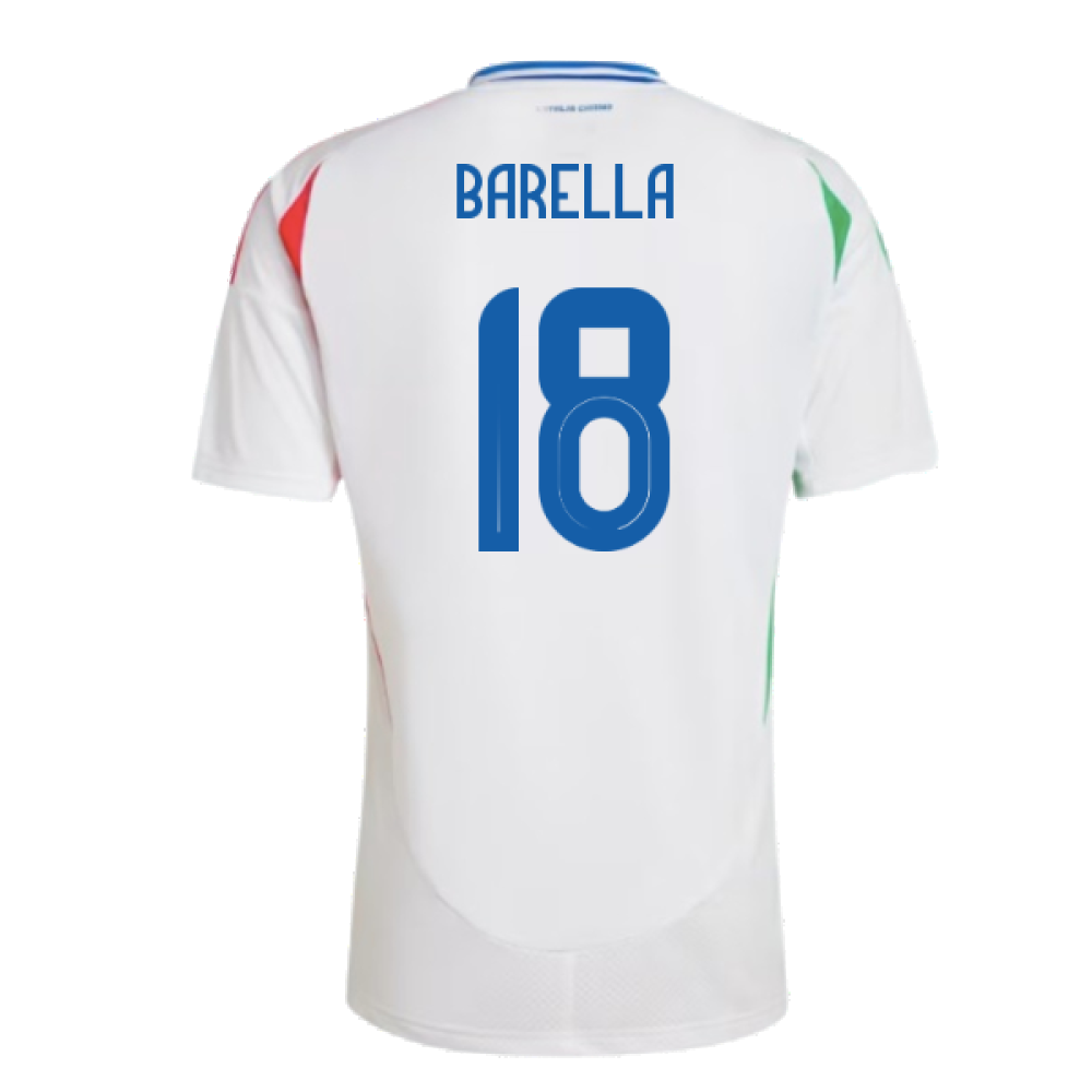 2024-2025 Italy Away Shirt (BARELLA 18)