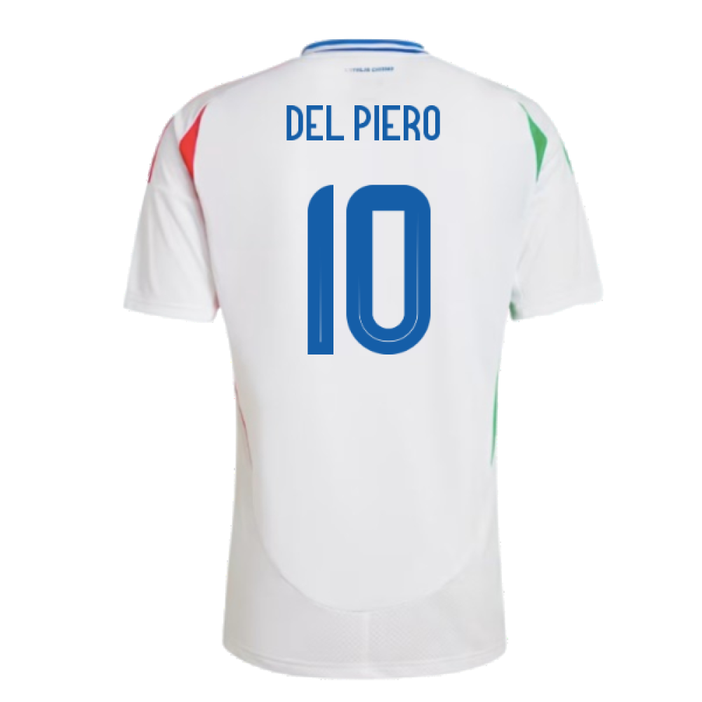 2024-2025 Italy Away Shirt (DEL PIERO 10)