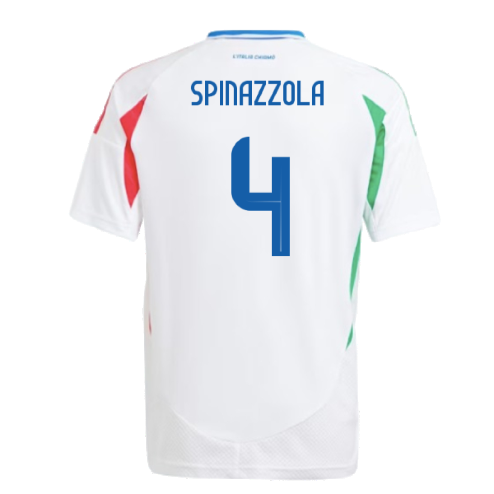 2024-2025 Italy Away Shirt (Kids) (SPINAZZOLA 4)