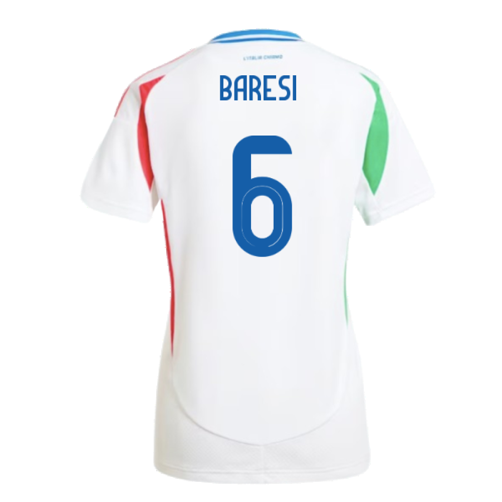 2024-2025 Italy Away Shirt (Ladies) (BARESI 6)