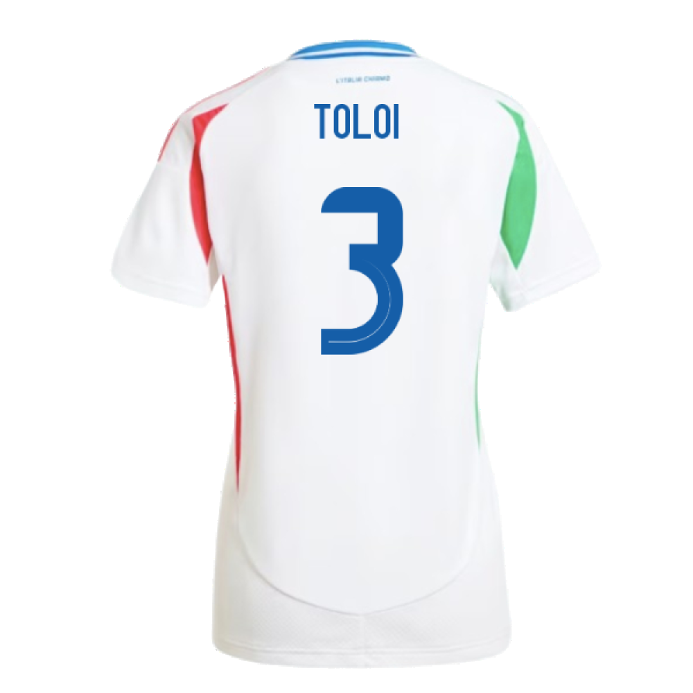 2024-2025 Italy Away Shirt (Ladies) (TOLOI 3)