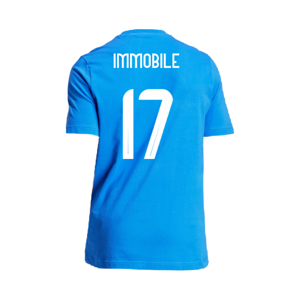 2024-2025 Italy DNA Graphic Tee (Blue) (IMMOBILE 17)