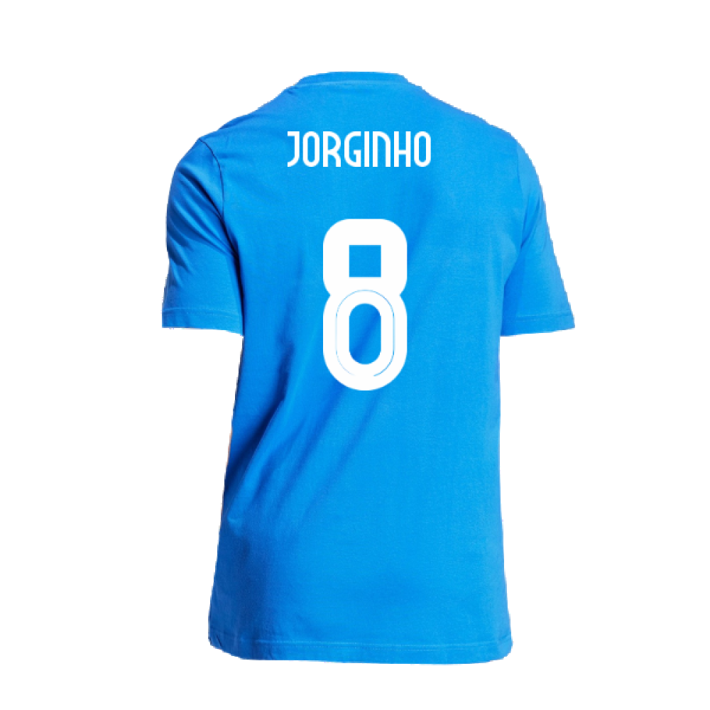 2024-2025 Italy DNA Graphic Tee (Blue) (JORGINHO 8)