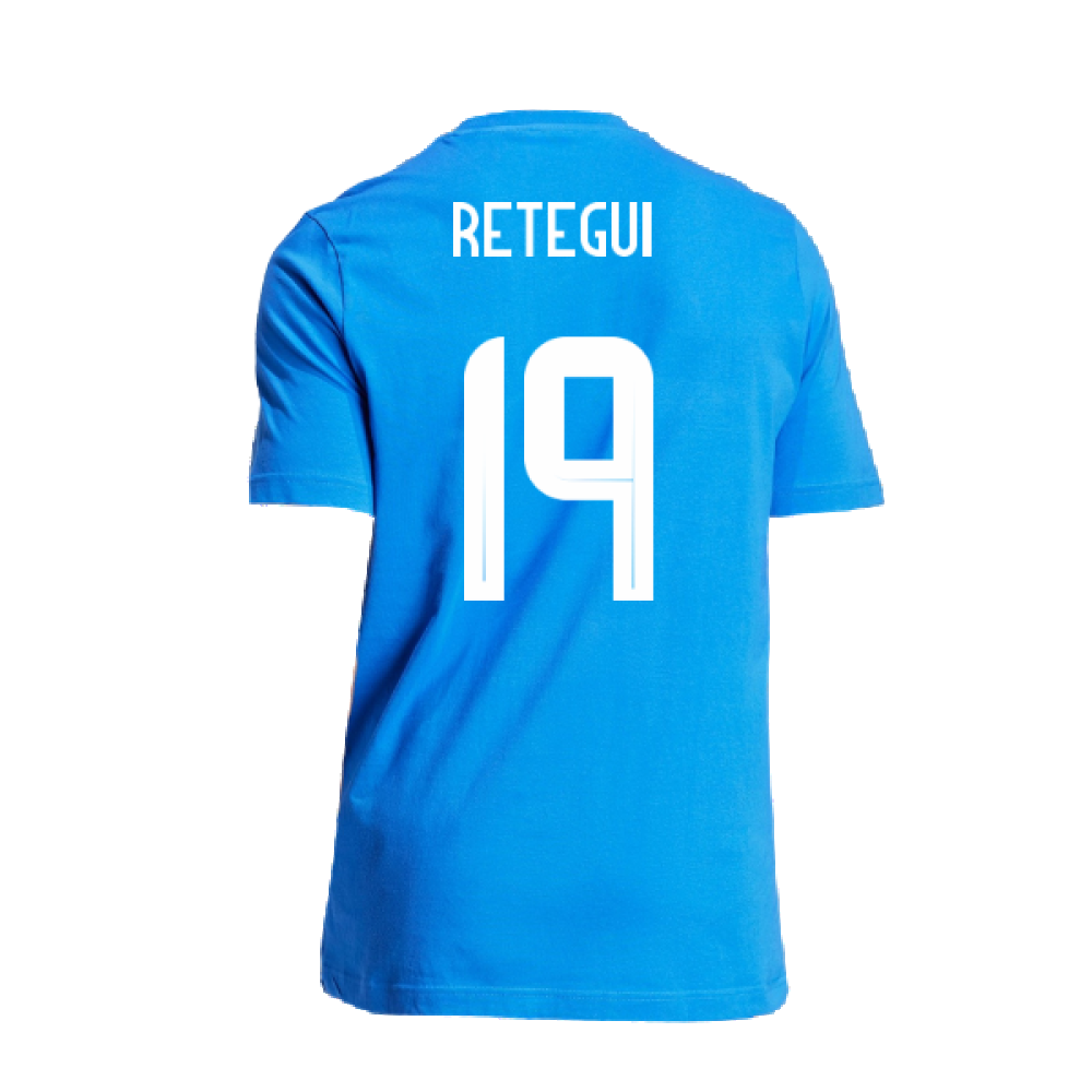 2024-2025 Italy DNA Graphic Tee (Blue) (RETEGUI 19)