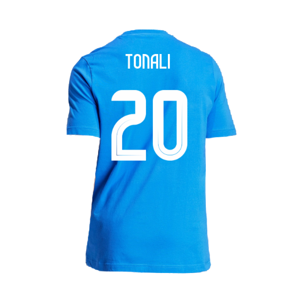 2024-2025 Italy DNA Graphic Tee (Blue) (TONALI 20)