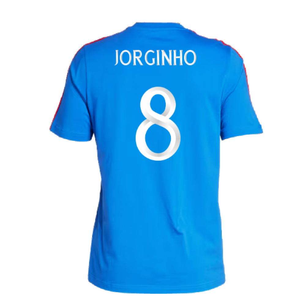 2024-2025 Italy DNA Tee (Blue) (JORGINHO 8)