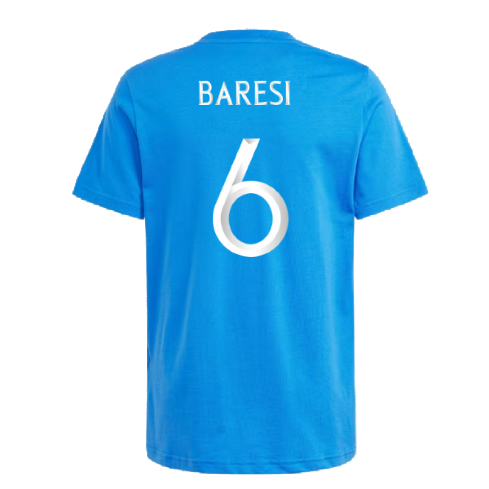 2024-2025 Italy DNA Tee (Blue) - Kids (BARESI 6)