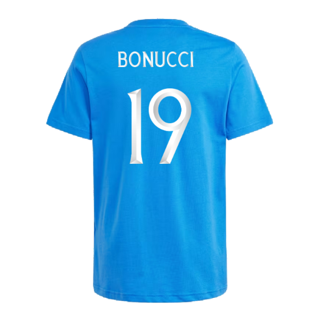 2024-2025 Italy DNA Tee (Blue) - Kids (BONUCCI 19)