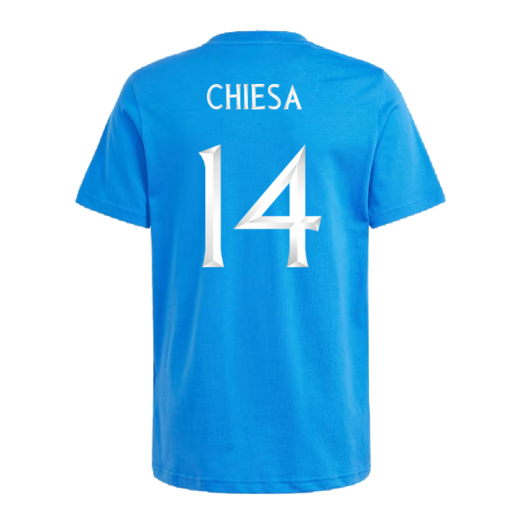 2024-2025 Italy DNA Tee (Blue) - Kids (CHIESA 14)