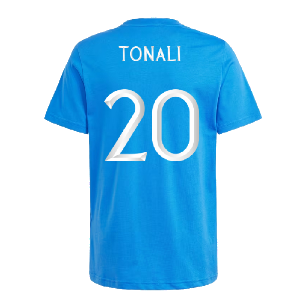 2024-2025 Italy DNA Tee (Blue) - Kids (TONALI 20)