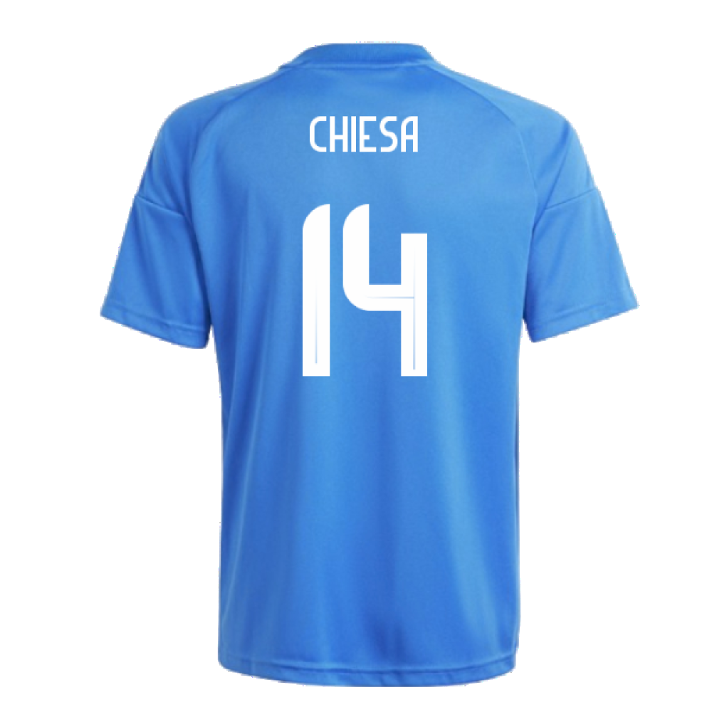 2024-2025 Italy Home Fan Jersey (Kids) (CHIESA 14)