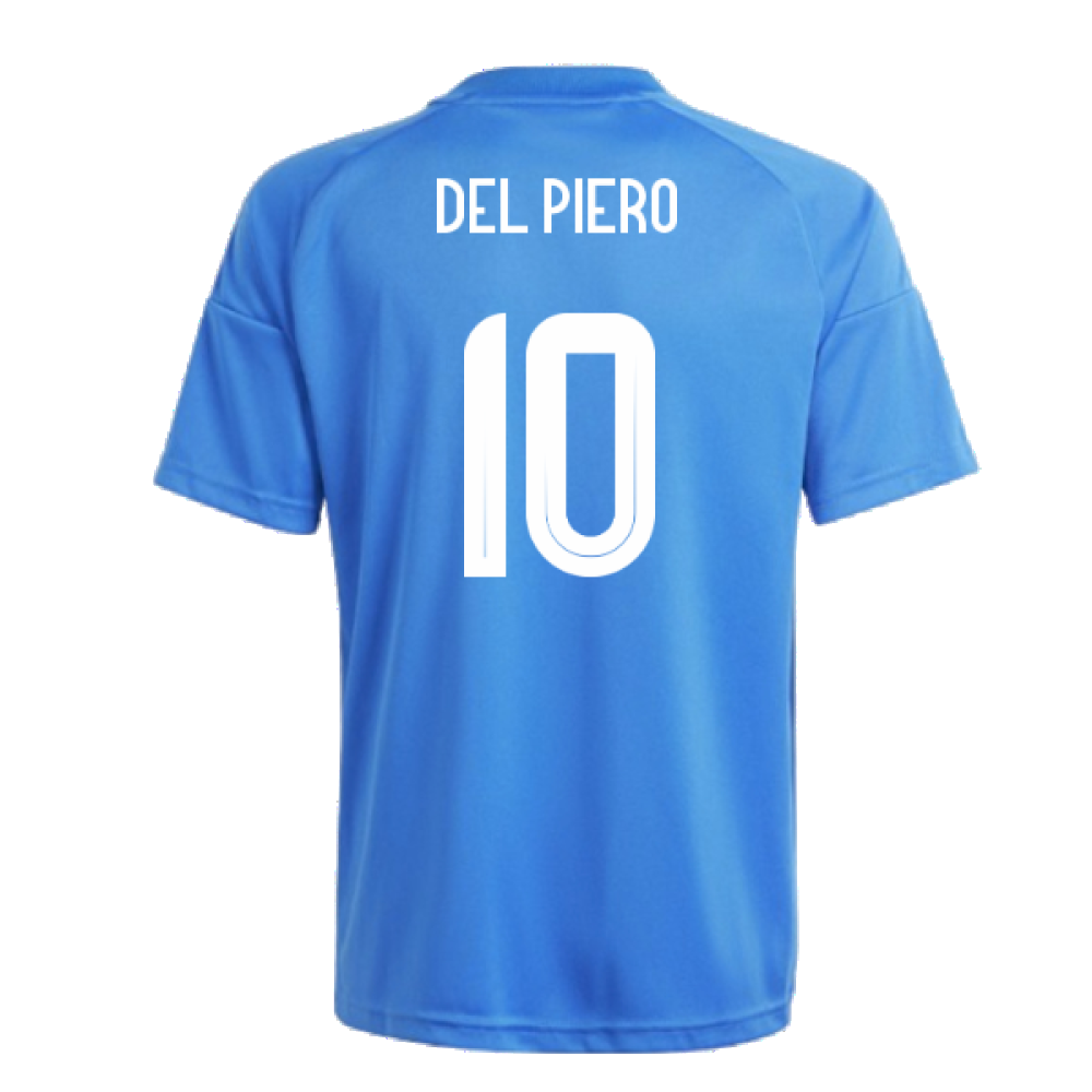 2024-2025 Italy Home Fan Jersey (Kids) (DEL PIERO 10)